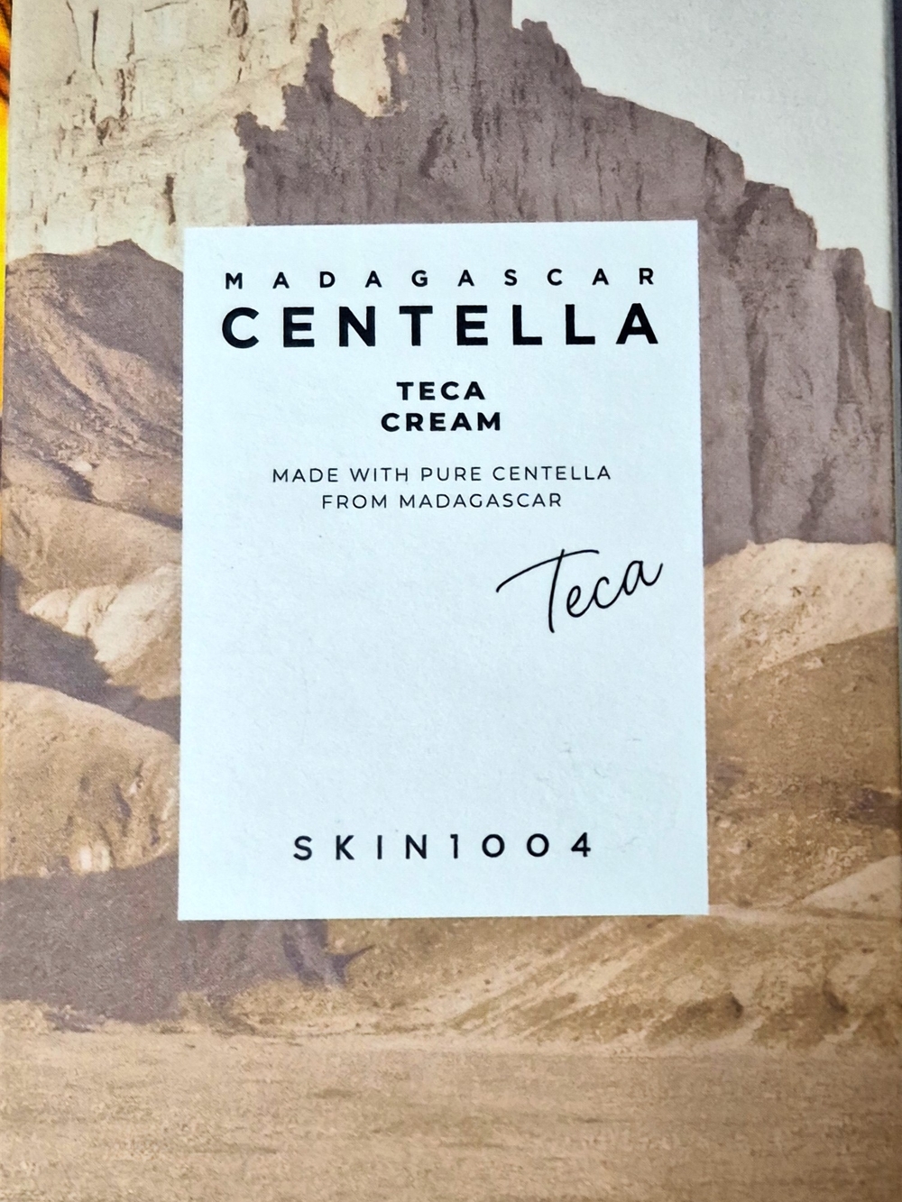 Madagascar Centella Teca Cream — Cream
